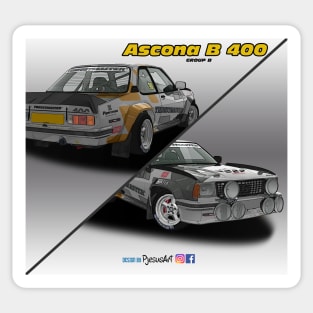 Opel Ascona B 400 Group B Sticker